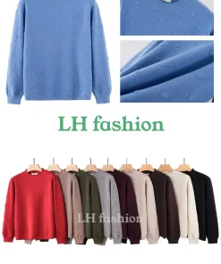 Swetry damskie,size s/m-l/xl,Paczka 10szt,mix kolor