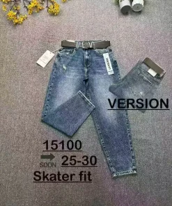 Jeansy Damskie,size 25-30,Paczka 12szt,1kolor