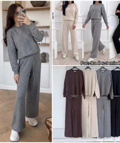 Komplety Damskie WŁOSKA,Size uni,paczka 6szt, mix kolor