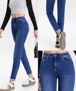 Jeansy Damskie,size xs-xl,Paczka 10szt ,1kolor