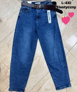Jeansy Damskie,size l-4xl,Paczka 10szt,1kolor