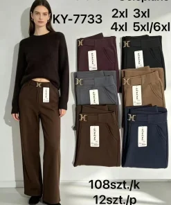 Spodnie Damsskie,size 2/3-5/6xl,Paczka 12szt,mix kolor