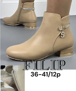 Buty Botki DAMSKIE 36-41 12par)