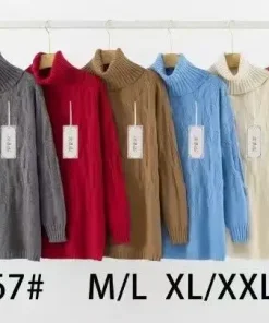 Swetry damskie,size m/l-xl/2xl,Paczka 8szt,mix kolor