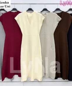 Sukienki Damskie WŁOSKA,Size uni,paczka 6szt, mix kolor