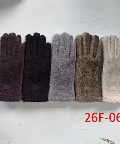 Rękawiczki damskie,paczka 12szt,mix kolor