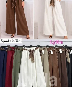 Spodnie Damskie WŁOSKA,Size uni,paczka 6szt, mix kolor