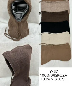 Czapki damskie,paczka 12szt,mix kolor