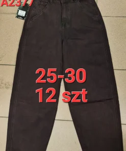 Jeansy Damskie,size 25-30,paczka 12szt,1kolor