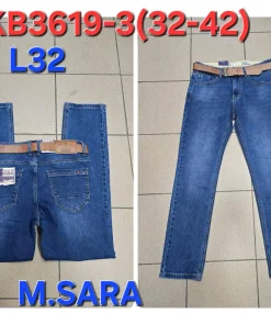 Spodnie JEANSOWE MĘSKIE,size 32-42,Paczka 12szt ,1 kolor
