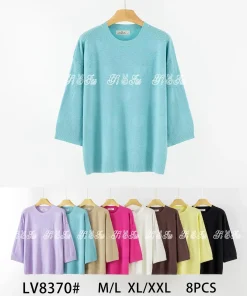 Swetry damskie ,size m/l-xl/2xl,Paczka 8szt ,mix kolor
