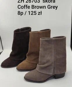 Buty Botki DAMSKIE 36-41 8par)