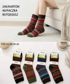 Skarpety Damskie,size 35-42,Paczka 40szt ,mix kolor
