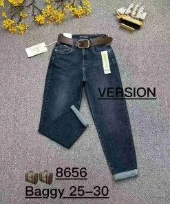 Jeansy Damskie, size 25-30,paczka 12szt,1kolor