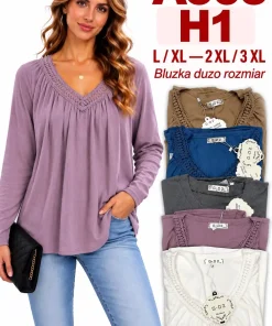 Bluzki damskie,size l/xl-2/3xl,paczka 12szt,mix kolor
