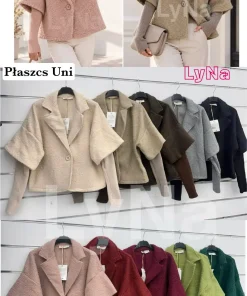 Kurtki Damskie WŁOSKA,Size uni,paczka 6szt, mix kolor