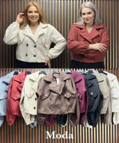 Kurtki damskie,Size uni,paczka 6szt,mix kolor