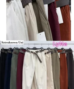 Spodnie Damskie WŁOSKA,Size uni,paczka 6szt, mix kolor