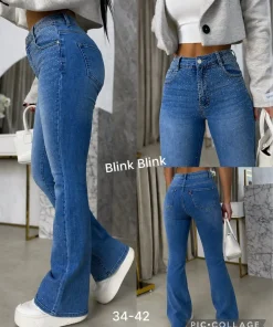 Jeansy Damskie,size 34-42,paczka 12szt,1kolor