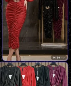Sukienkii Damskie WŁOSKA,Size uni,paczka 6szt, mix kolor