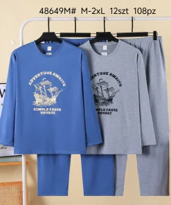Piżamy MĘSKIE,size m-2xl,Paczka 12szt ,mix kolor