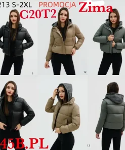 Kurtki Damskie,size s-2xl,paczka 5szt,1kolor