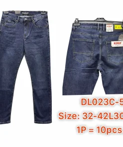 Spodnie JEANSOWE MĘSKA ,size 32-42,Paczka 10szt ,1kolor