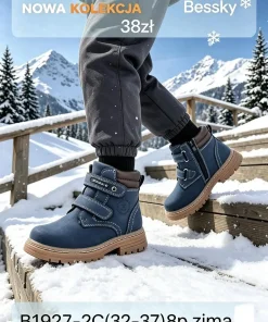 Buty Botki DZIECIĘCE (32-37 8par)