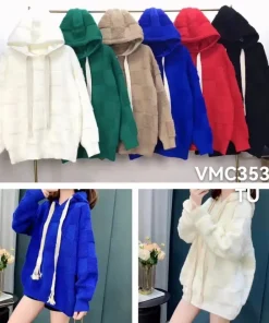 Swetry Damskie,size uni,Paczka 12szt ,mix kolor