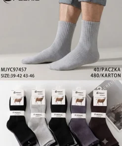 Skarpety MĘSKIE,size 39-46,Paczka 40szt ,mix kolor