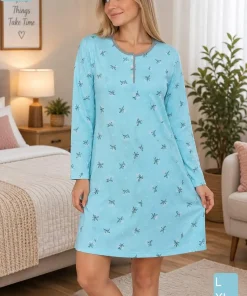 Koszule nocne Damskie,size l-2xl,paczka 12szt,1kolor