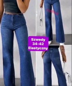 Jeansy Damskie,size 34-42,Paczka 10szt,1kolor