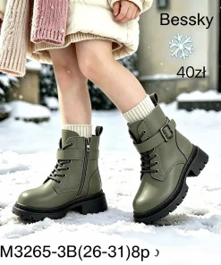 Buty Botki DZIECIĘCE (26-31, 8par)