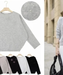 Swetry Damskie WŁOSKA,Size uni,paczka 6szt, mix kolor