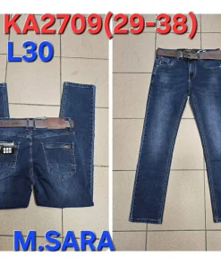 Spodnie JEANSOWE MĘSKIE,size 29-38,Paczka 12szt ,1 kolor