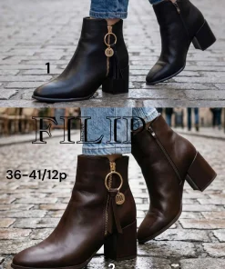 Buty Botki DAMSKIE (36-41,12par)