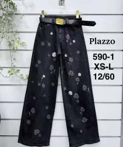 Jeansy Damskie,size xs-l,paczka 12szt,1kolor