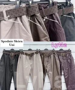 Spodnie Damskie WŁOSKA,Size uni,paczka 6szt, mix kolor
