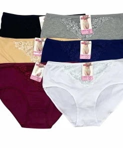Majtki Damskie,size xl-3xl,paczka 24szt,mix kolor