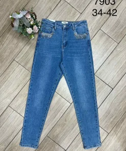 Jeansy Damskie,size 34-42,Paczka 10szt ,1kolor