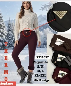Leginsy Damskie,size s/m-xl/2xl,paczka 12szt,mix kolor