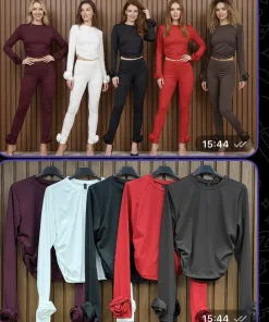 Bluzki Damskie WŁOSKA,Size uni,paczka 6szt, mix kolor