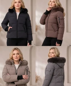 Kurtki Damskie,size 3xl-7xl,paczka 5szt,1kolor