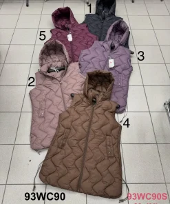 Kamizelki Damskie ,Size 2-7xl,paczka 6szt, 1kolor