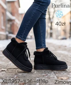 Buty Botki DAMSKIE 36-41 8par)