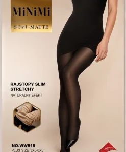 Rajstopy Damskie , size Rozmiary 3-6XL, paczka 10szt,1kolor