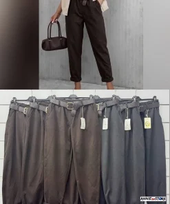 Spodnie Damskie WŁOSKA,Size uni,paczka 6szt, mix kolor