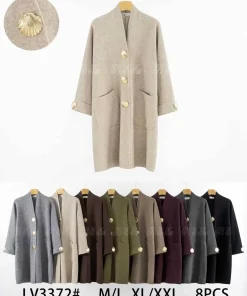 Swetry Damskie,size m/l-xl/2xl,Paczka 8szt,mix kolor