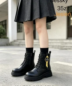 Buty Botki DZIECIĘCE 32-37 8par)