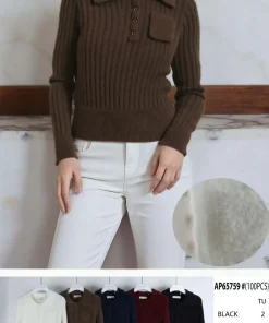 Swetry Damskie ,Size uni,paczka 10szt, mix kolor